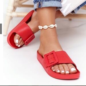 BRAND NEW MUDD ONE STRAP BAND SLIDES OPEN TOE SANDAL